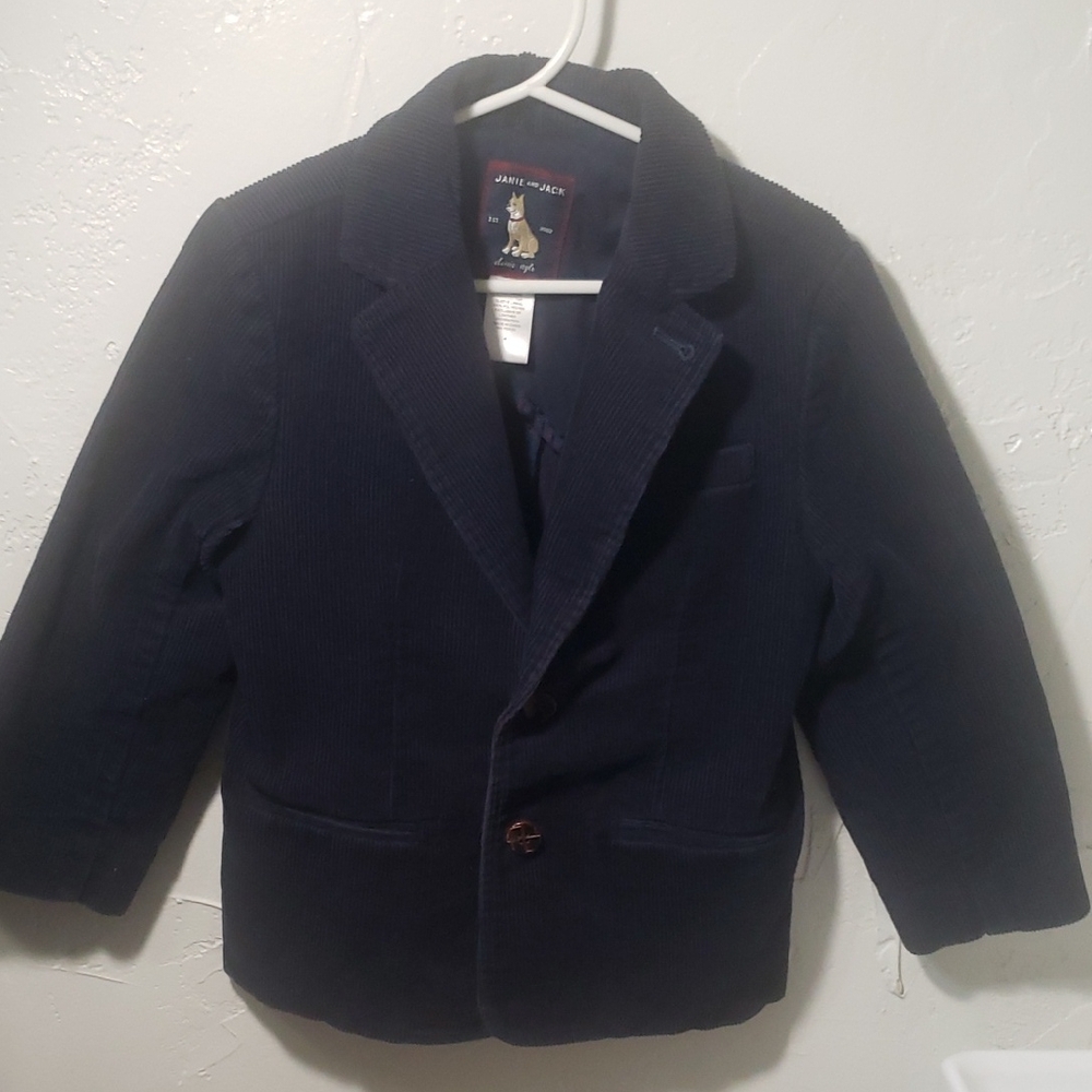 Janie and Jack Dark Blue Kids Blazer